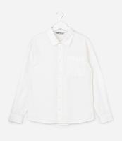Camisa Infantil em Algodão com Linho Texturizada - Tam 5 a 14 Anos - 1