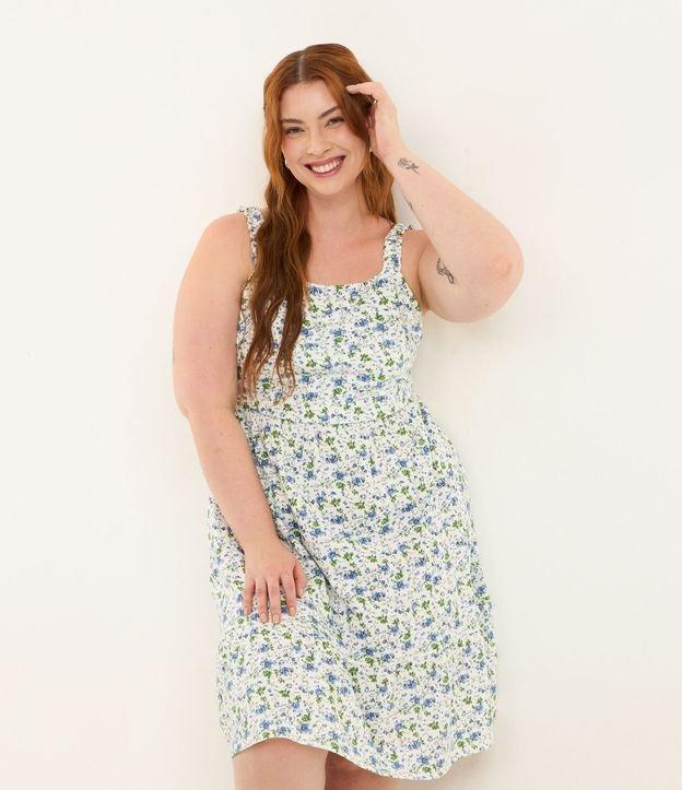 Vestido Curto em Algodão com Estampa Floral Liberty Curve & Plus Size - 2