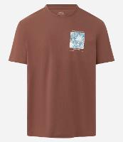 Camiseta Comfort em Algodão com Estampa Mercado das Flores - 1