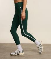Calça Legging Esportiva em Microfibra com Viés Lateral - 1