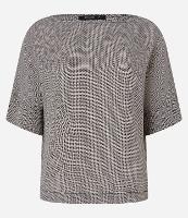 Blusa em Chiffon com Estampa Geométrica - 1