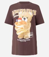 Camiseta T-shirt em Algodão com Estampa Urso YUMMY - 1