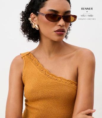 Óculos de Sol Redondo em Policarbonato