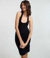 Vestido Curto em Algodão em Frente Única - 1