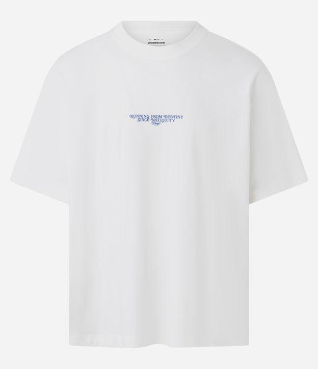 Camiseta Oversized em Algodão com Estampa Artsy Renacentista - 1