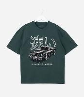 Camiseta Infantil Regular com Estampa de Japonismo - Tam 5 a 14 Anos - 1