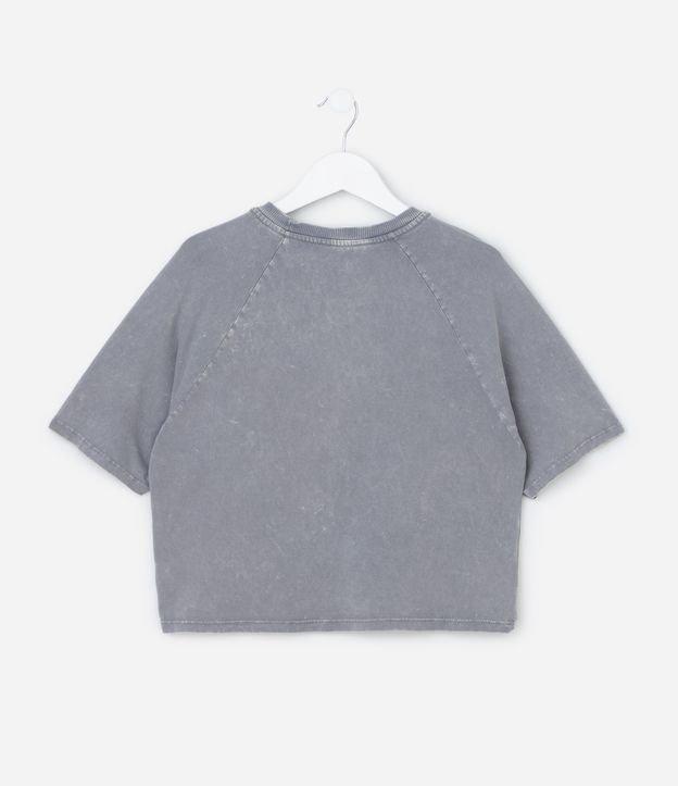 Camiseta Infantil Oversized Marmorizada Cinnamoroll - Tam 5 a 14 Anos - 1