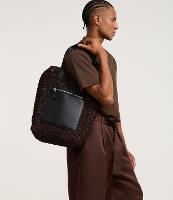 Bolsa Tote em Papel Texturizada com Bolsos - 1