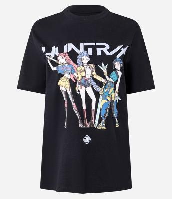 Camiseta T-shirt das Huntrux Guerreiras do Kpop