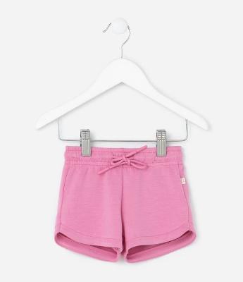 Bermuda Infantil Clochard em Modal - Tam 0 a 18 Meses