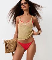 Biquíni Calcinha String com Laterais Assimétricas e Empina Bumbum - 1