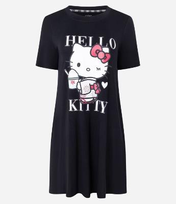Camisola em Viscolycra com Estampa Hello Kitty
