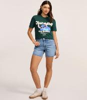 Camiseta T-shirt em Algodão com Estampa Stitch - 3