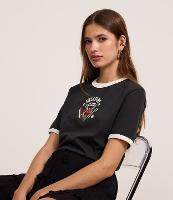 Camiseta T-shirt em Algodão com Estampa Hell Fire Club - 2