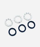 Kit 06 Elástico de Cabelo Variados - 1