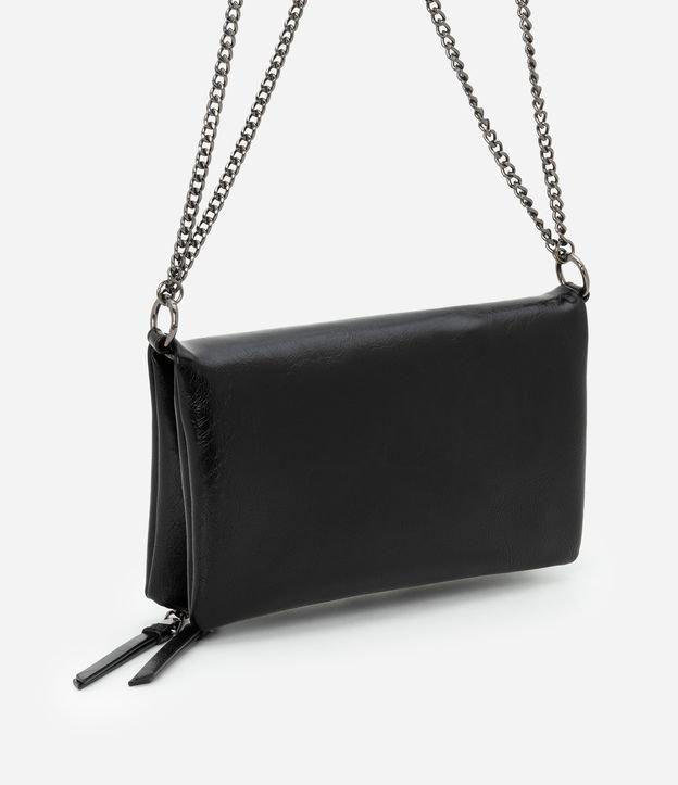 Bolsa Transversal Média com Alça de Correntes - 1