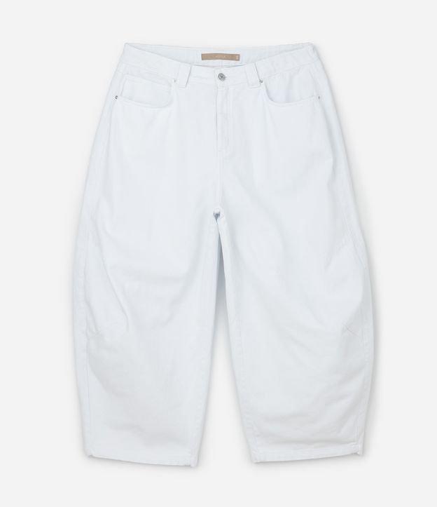 Calça Barrel em Sarja com Pences Curve & Plus Size - 1