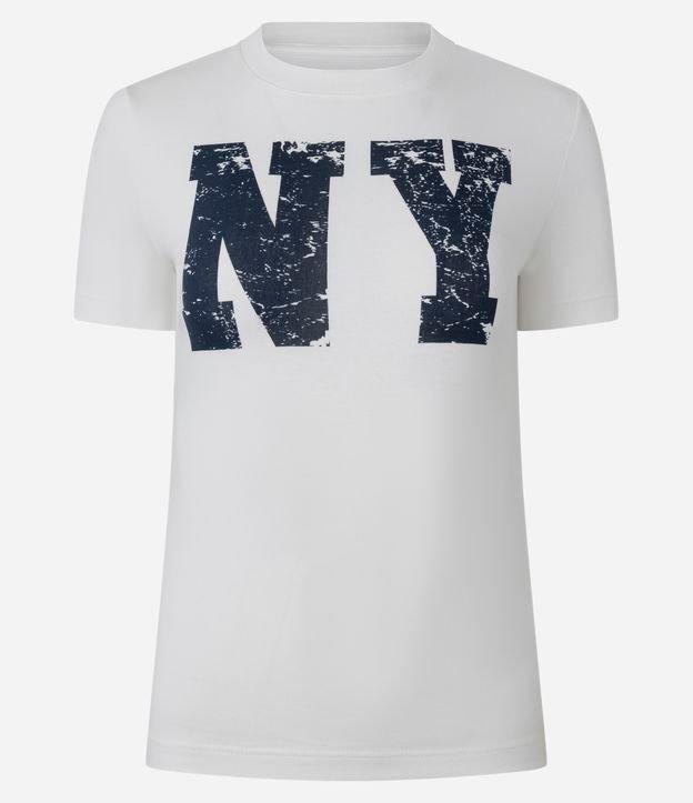 Camiseta New T-shirt em Algodão com Estampa NY - 1