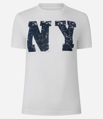 Camiseta New T-shirt em Algodão com Estampa NY