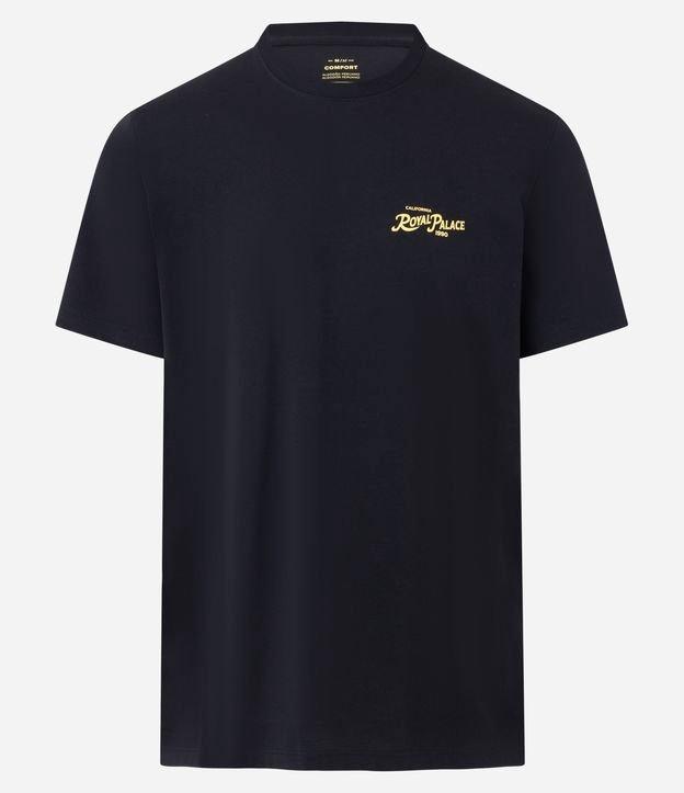 Camiseta Comfort em Algodão com Estampa de Folhagem Royal Palace - 1