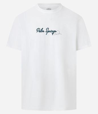 Camiseta Comfort em Algodão com Estampa Lettering