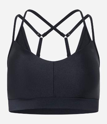 Top Esportivo em Microfibra com Alças Duplas