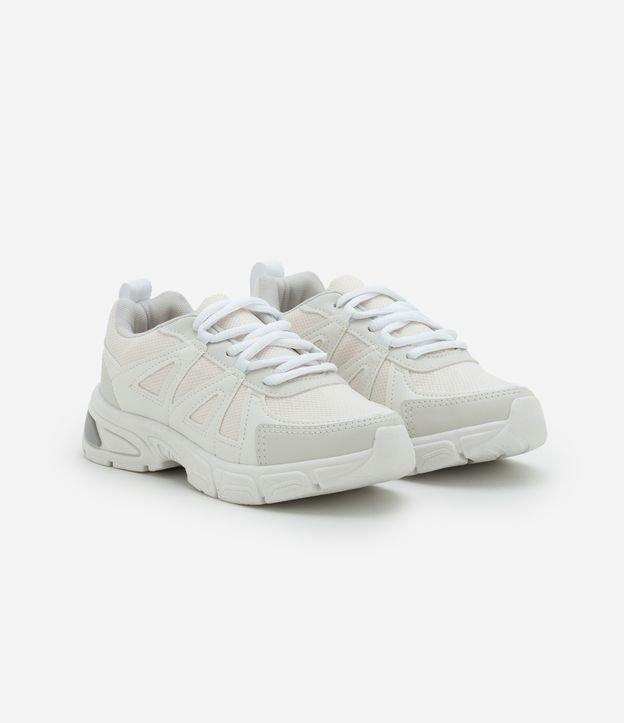 Tênis Infantil em PU com Recortes e Texturas - Tam 28 ao 34 - 1