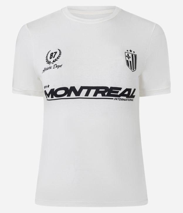 Camiseta New T-shirt em Algodão com Estampa Montreal - 1