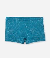 Sunga Infantil Boxer com Estampa Fundo do Mar - Tam 5 a 14 Anos - 1