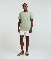 Camiseta Comfort em Algodão com Estampa Lettering Espada de São Jorge - 1