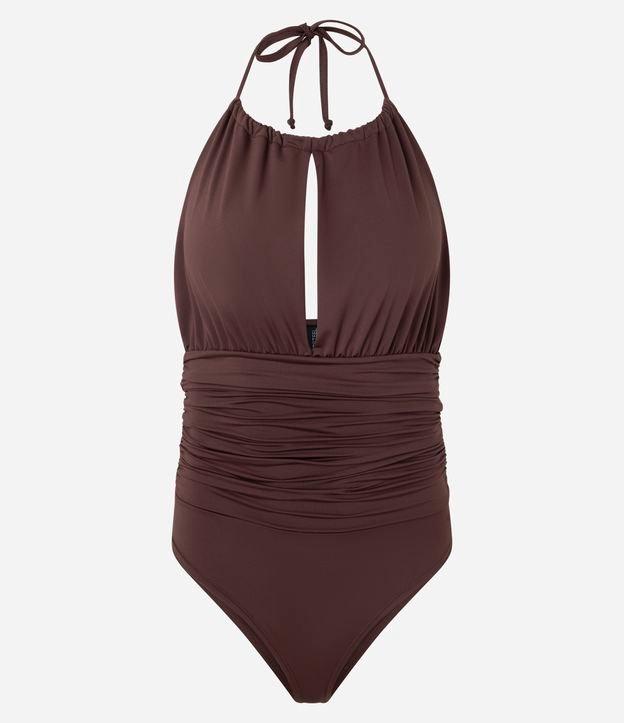 Body Frente Única com Recorte e Franzidos - 1