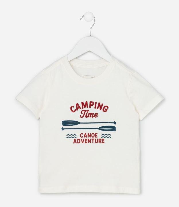 Camiseta Infantil com Estampa Caping Time - Tam 1 a 6 Anos - 1