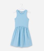 Vestido Infantil Sem Manga em Ribana - Tam 5 a 14 Anos - 1