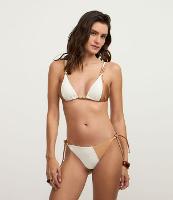 Biquíni Calcinha Lacinho Empina Bumbum com Bloco de Cor - 2