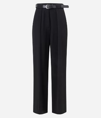 Calça Pantalona em Alfaiataria com Cinto