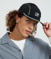 Boné 5 Panel em Microfibra com Listras Contrastantes - 2