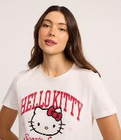 Camiseta T-shirt em Algodão com Estampa Hello Kitty - 1