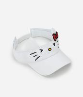 Viseira Infantil com Estampa da Hello Kitty - Tam Único - 1