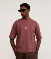 Camiseta Boxy em Algodão com Estampa Lettering - 1