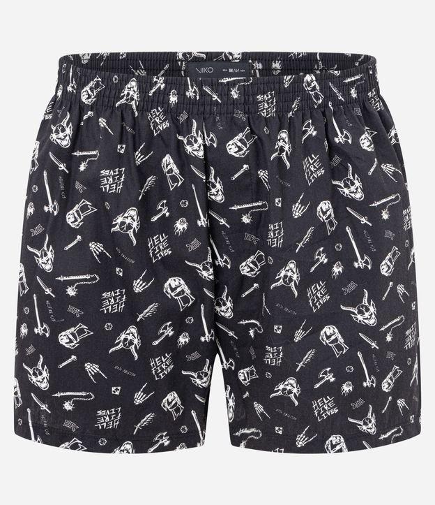 Cueca Sambas Canção em Tricoline com Estampa Stranger Things - 1