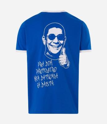 Camiseta Regular em Algodão com Estampa Zeca Pagodinho
