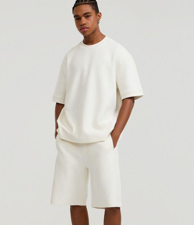 Bermuda em Algodão com Bolsos - 1