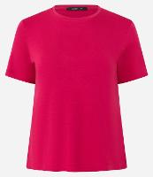 Blusa Básica em Viscose com Gola Redonda - 1