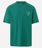 Camiseta Relaxed em Malhão com Estampa Frente e Costas Curious Minds - 1