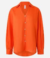 Camisa Oversized Alongada em Viscolinho - 1