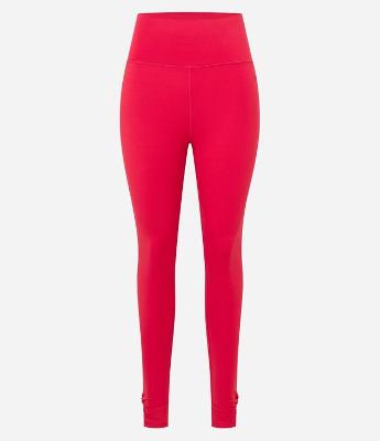 Calça Legging Esportiva Microfibra com Cut Out e Torção na Perna