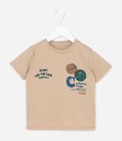 Camiseta Infantil com Estampa de basquete - Tam 1 a 6 Anos - 1