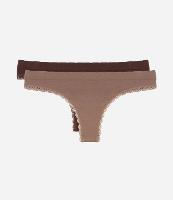 Kit 02 Calcinhas Biquíni em Poliamida Seamless - 1