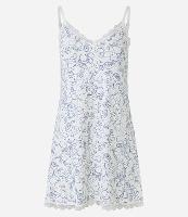 Camisola em Microfibra com Estampa de Frutas e Detalhe de Rendinha - 1