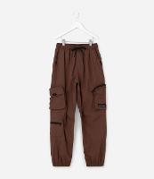 Calça Infantil com Bolsos Cargos - Tam 5 a 14 Anos - 1